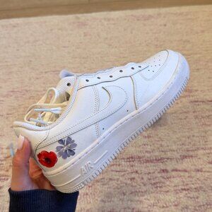 Nike Air Force 1- Custom Floral Design